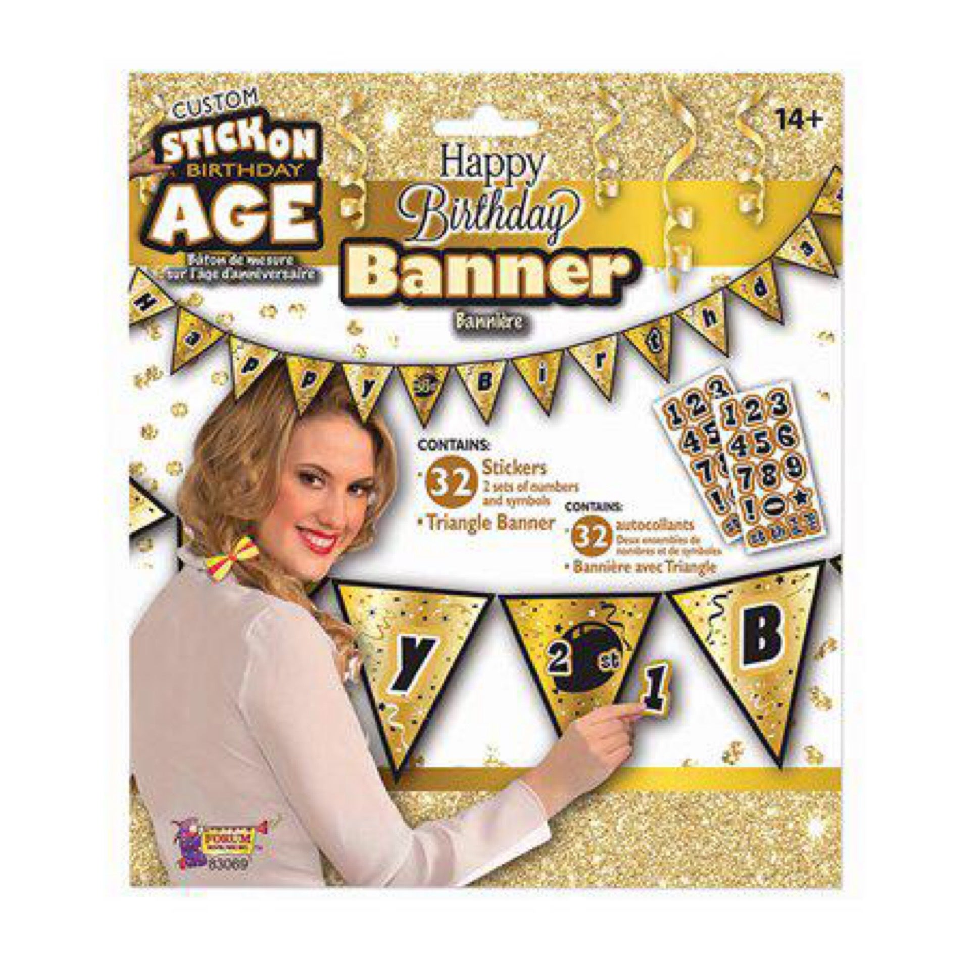 Create your own happy birthday banner pretty your party